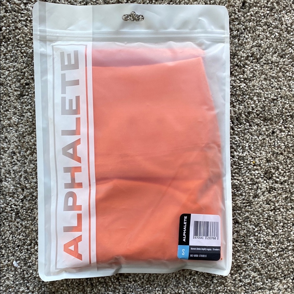 Alphalete ombré amplify Leggings - strawberry